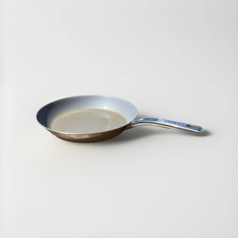 Nonstick Fry Pan Set | 10.5 in & 12 in | Stainless Steel Base for Even Heating